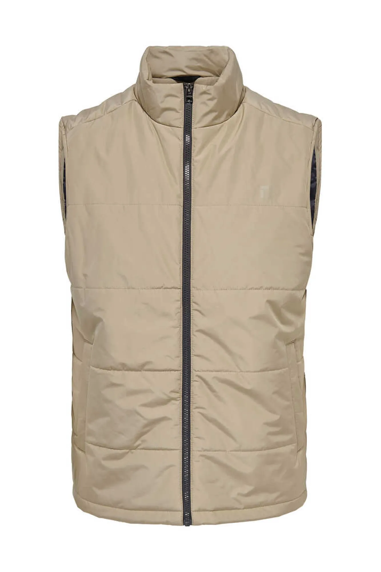 Only & Sons Colete Acolchoado Castanho Best