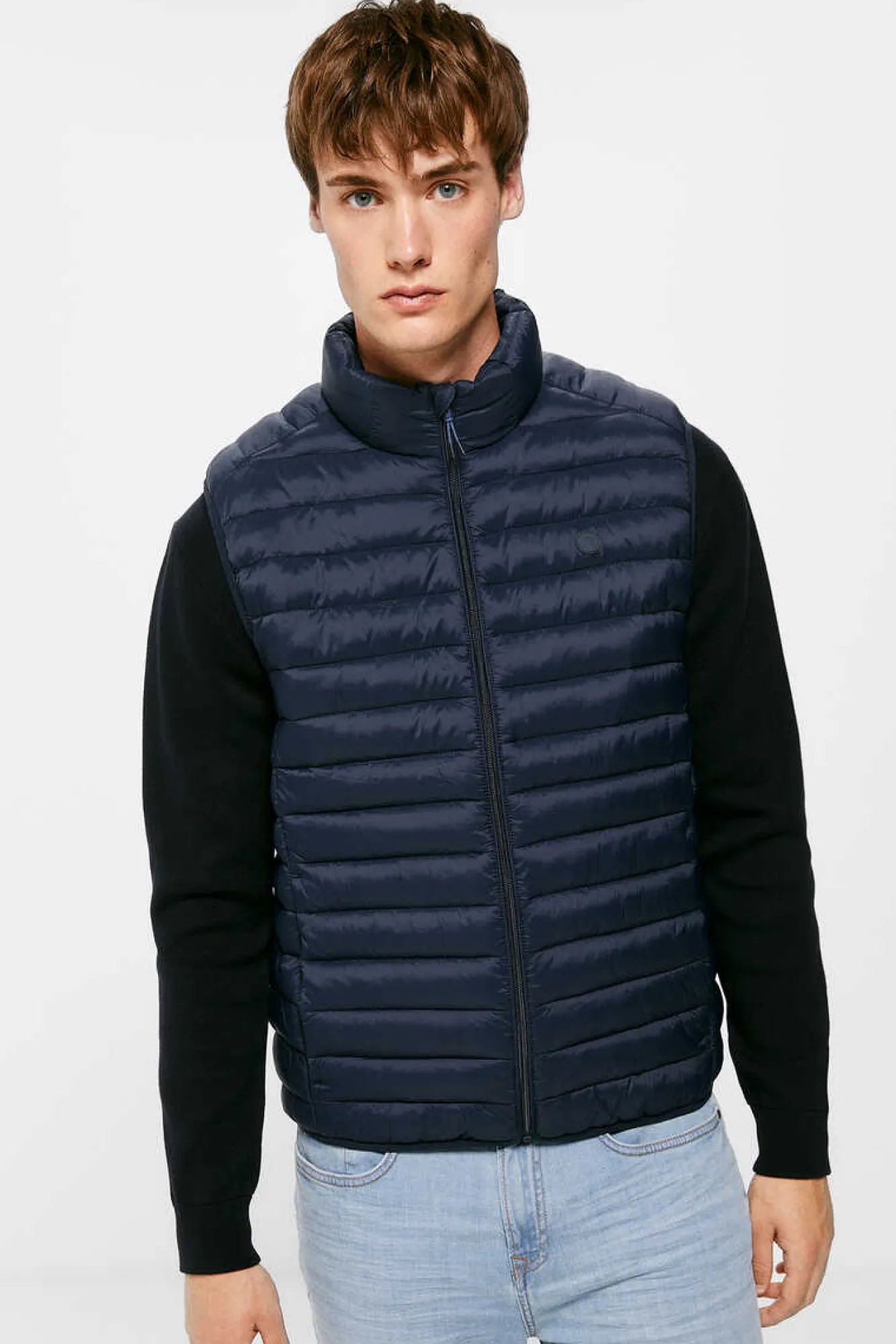 Springfield Colete Acolchoado Azul Online