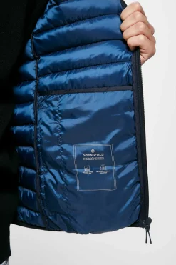 Springfield Colete Acolchoado Azul Online