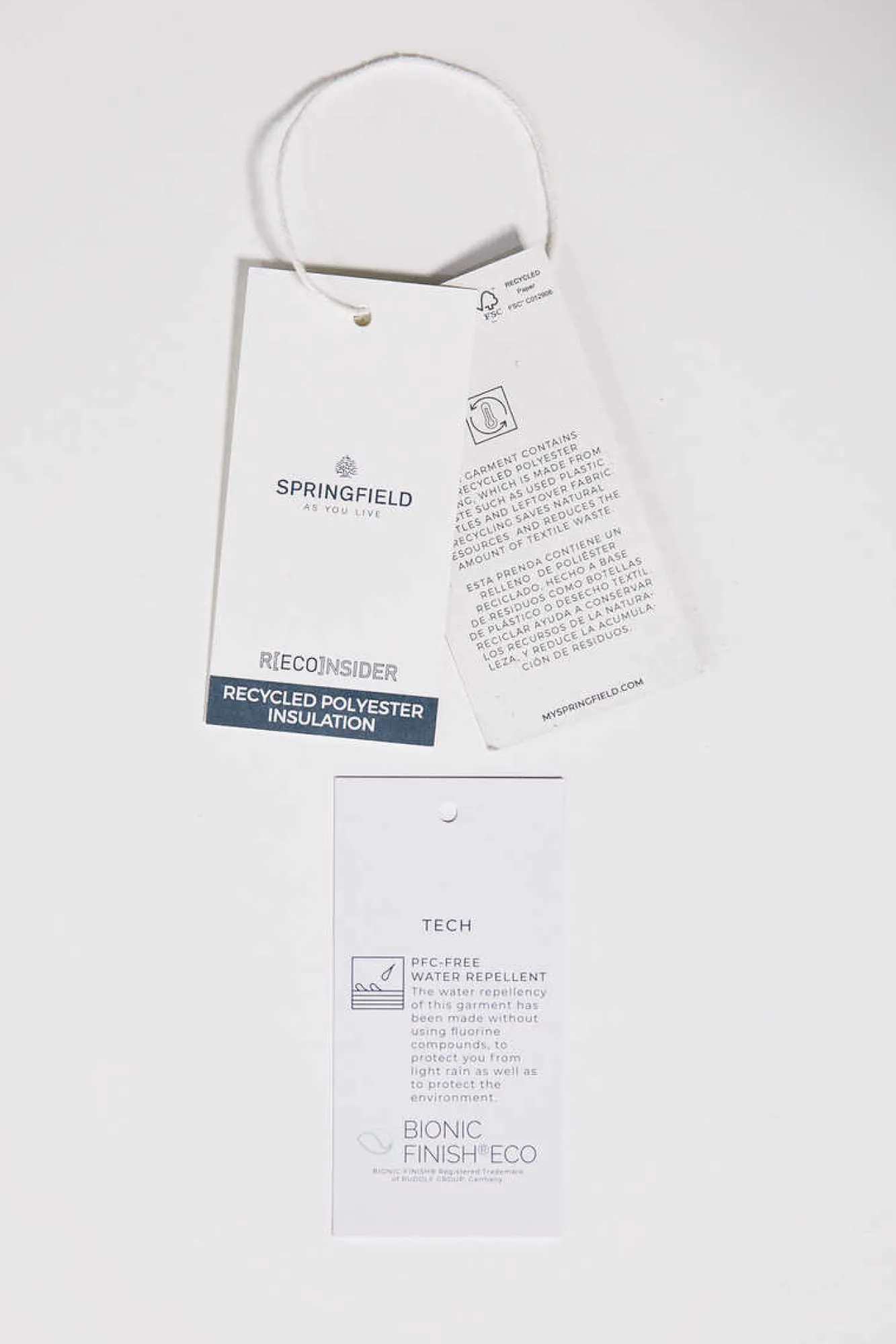 Springfield Colete Acolchoado Azul Online