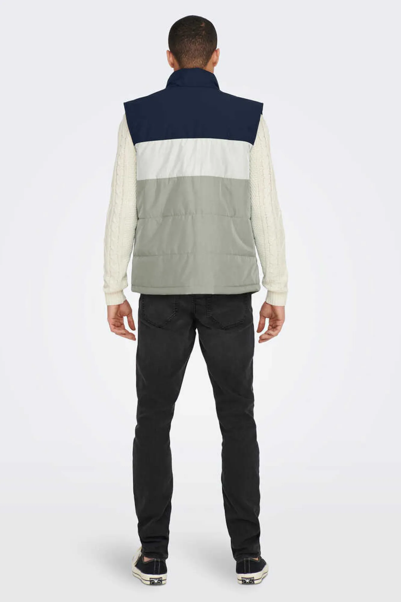 Only & Sons Colete Acolchoado Marinho Online