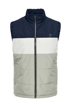 Only & Sons Colete Acolchoado Marinho Online