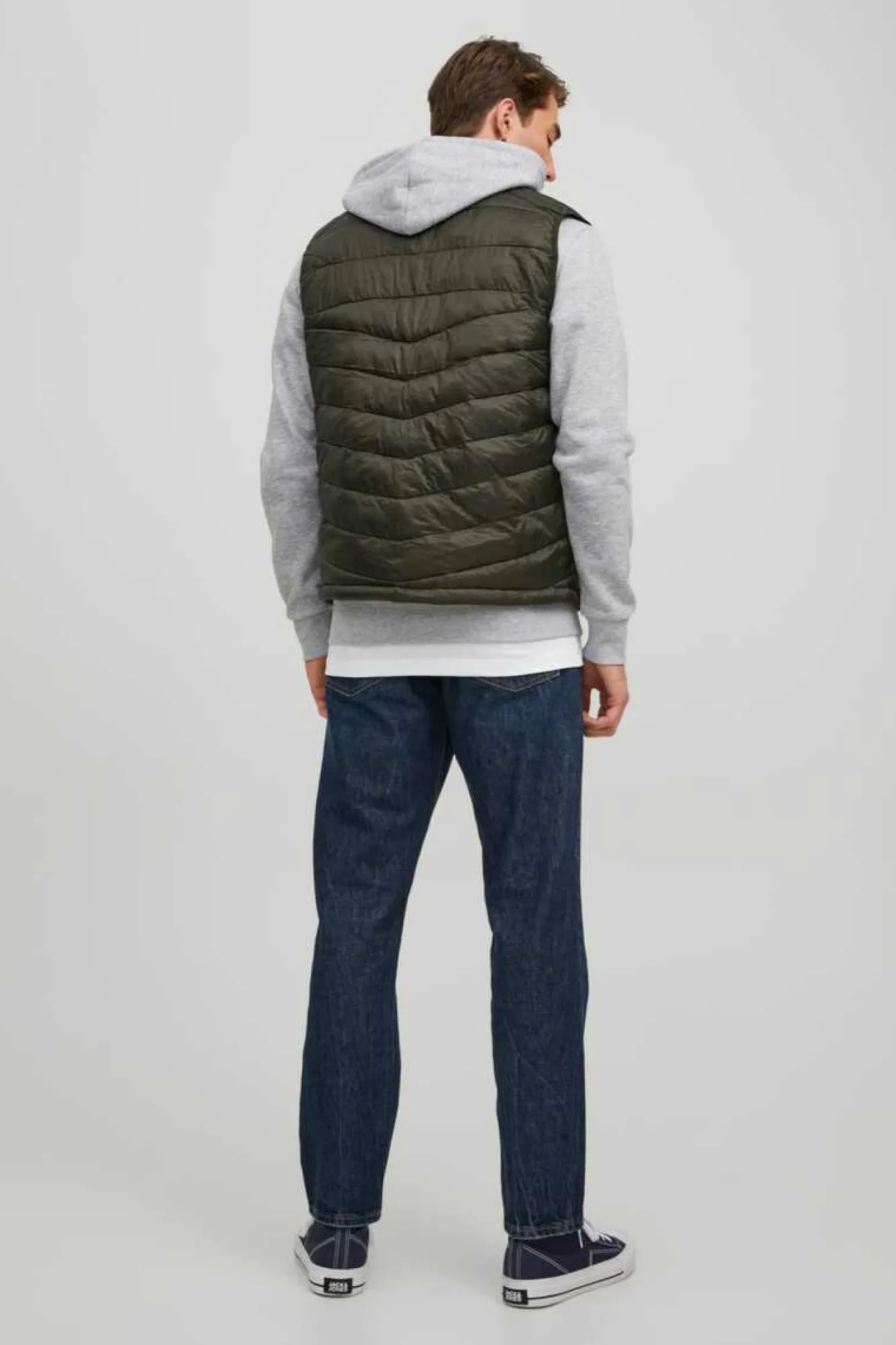 Jack & Jones Colete Acolchoado Verde Discount