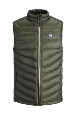 Jack & Jones Colete Acolchoado Verde Discount