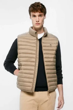 Springfield Colete Acolchoado Brown Sale