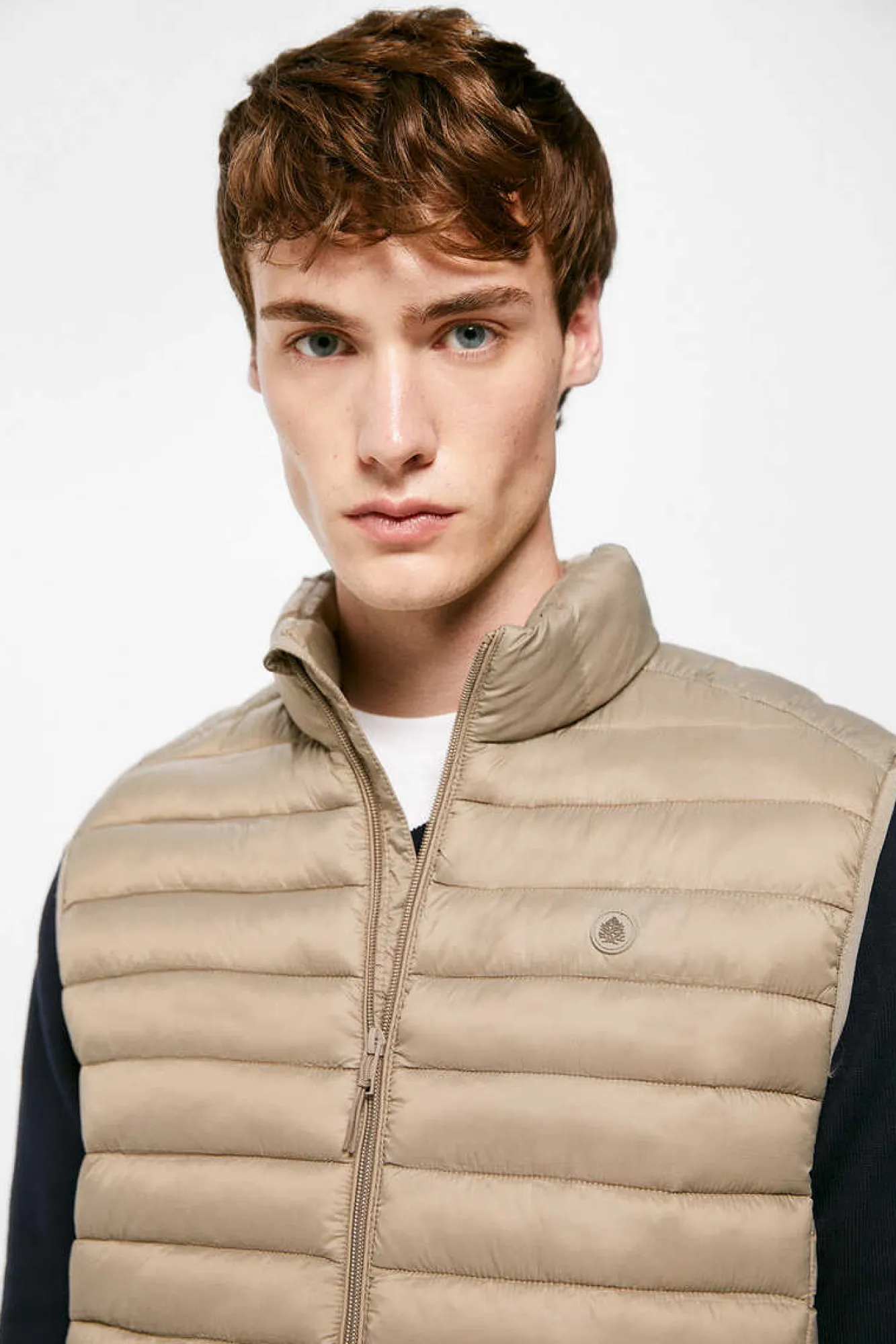 Springfield Colete Acolchoado Brown Sale