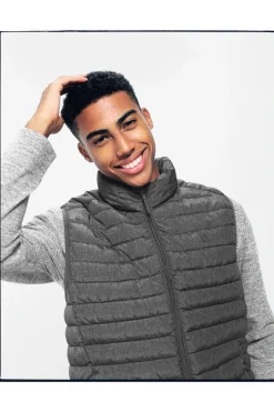 Springfield Colete Acolchoado Cinza