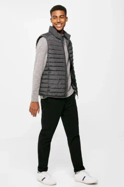 Springfield Colete Acolchoado Cinza