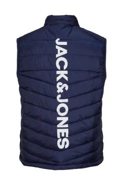 Jack & Jones Colete Acolchoado Azul Clearance