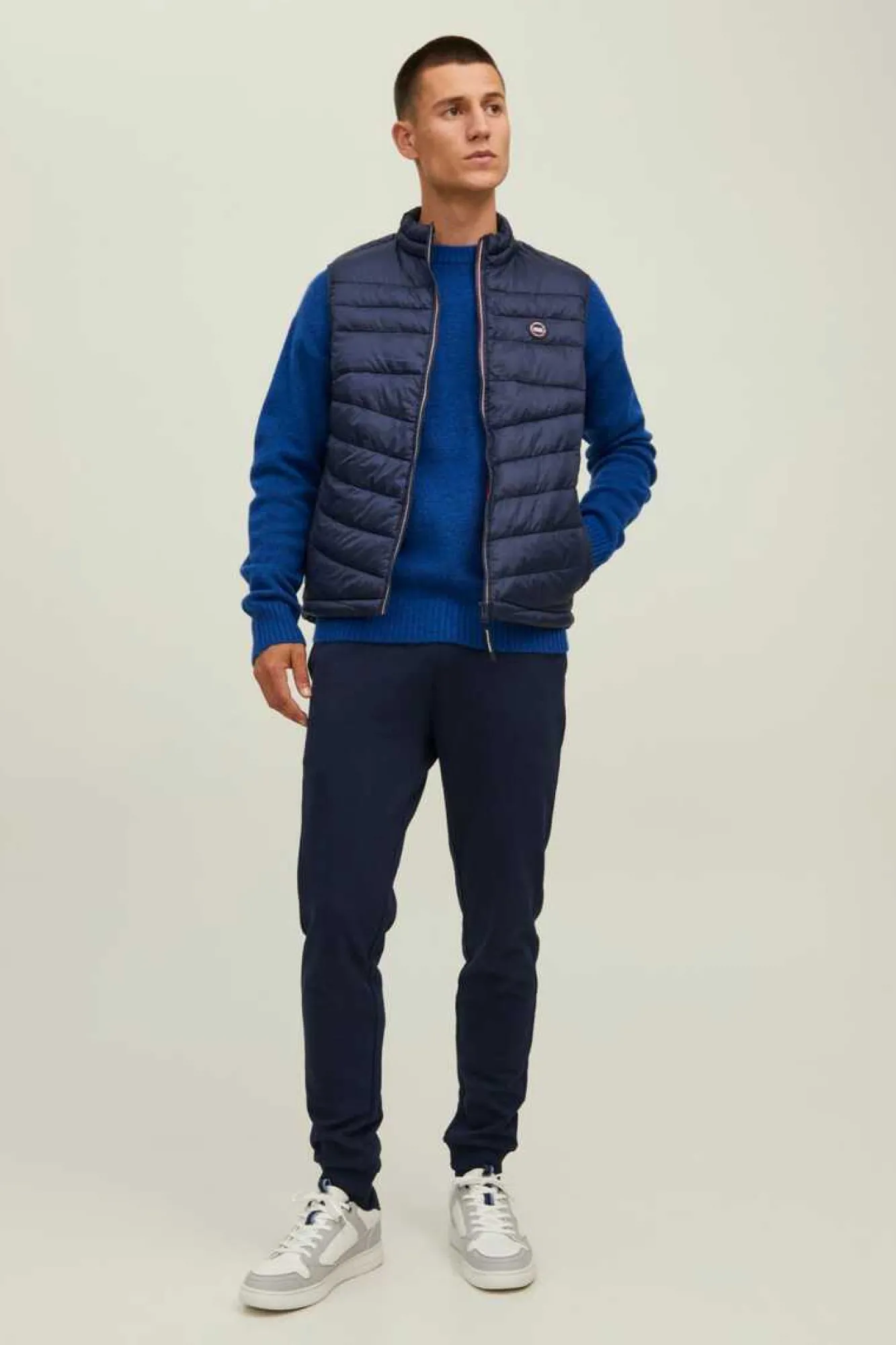 Jack & Jones Colete Acolchoado Marinho Online