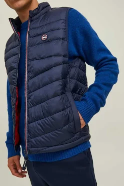Jack & Jones Colete Acolchoado Marinho Online