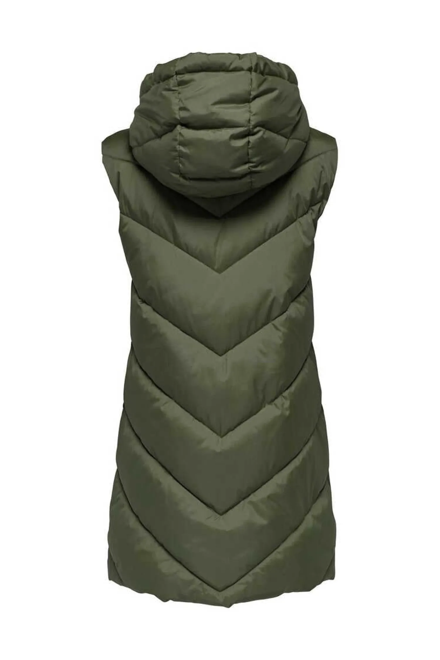 JDY Coletes-Colete Acolchoado Com Capuz