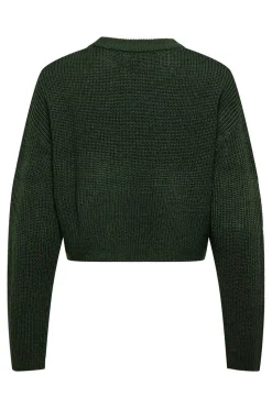 Only Sueteres E Cardigans-Colete Acolchoado Com Capuz