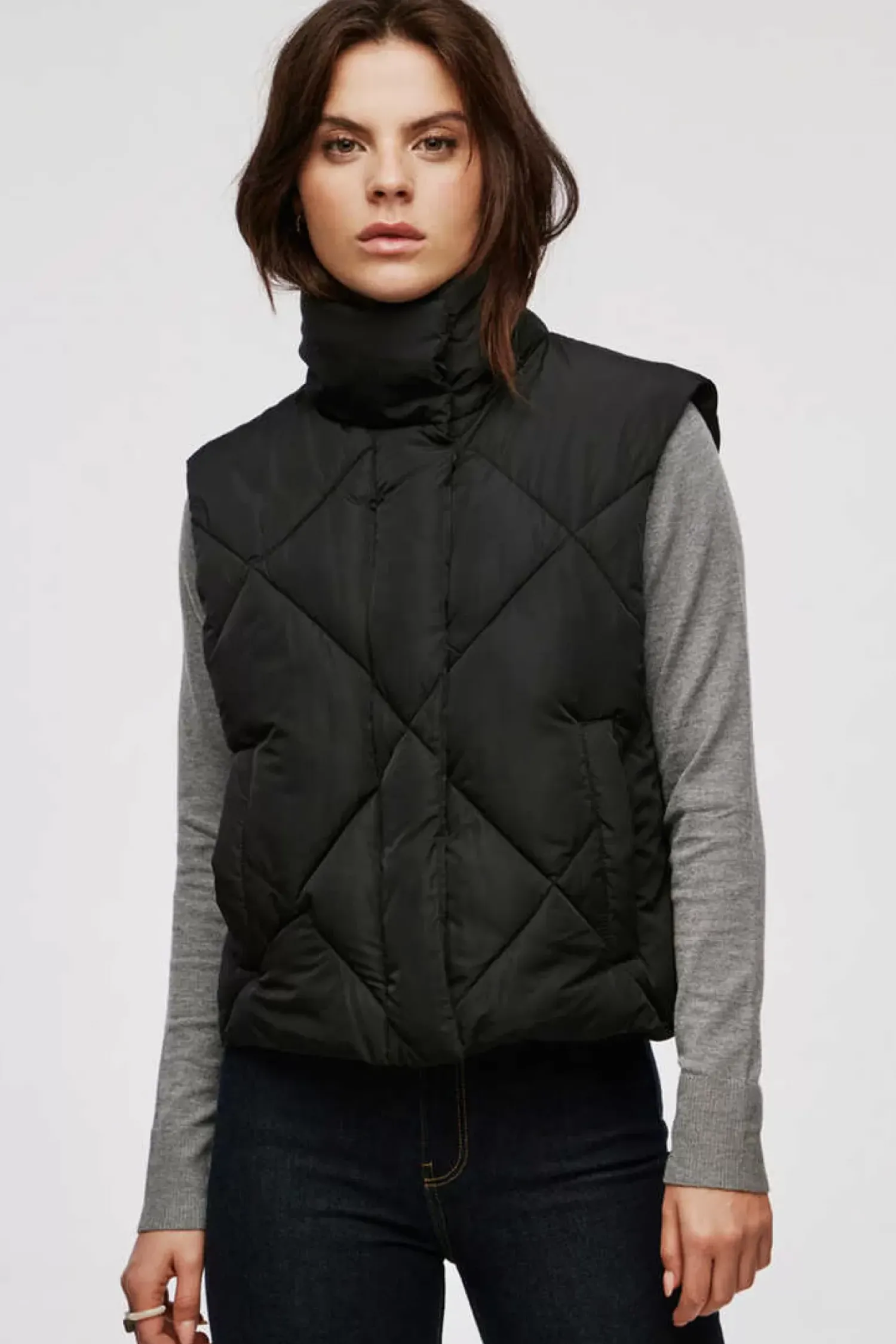 Jack & Jones Coletes-Colete Acolchoado Curto De Mulher