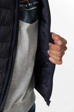 Tiffosi Colete Acolchoado Ultra Light Azul Aco Hot