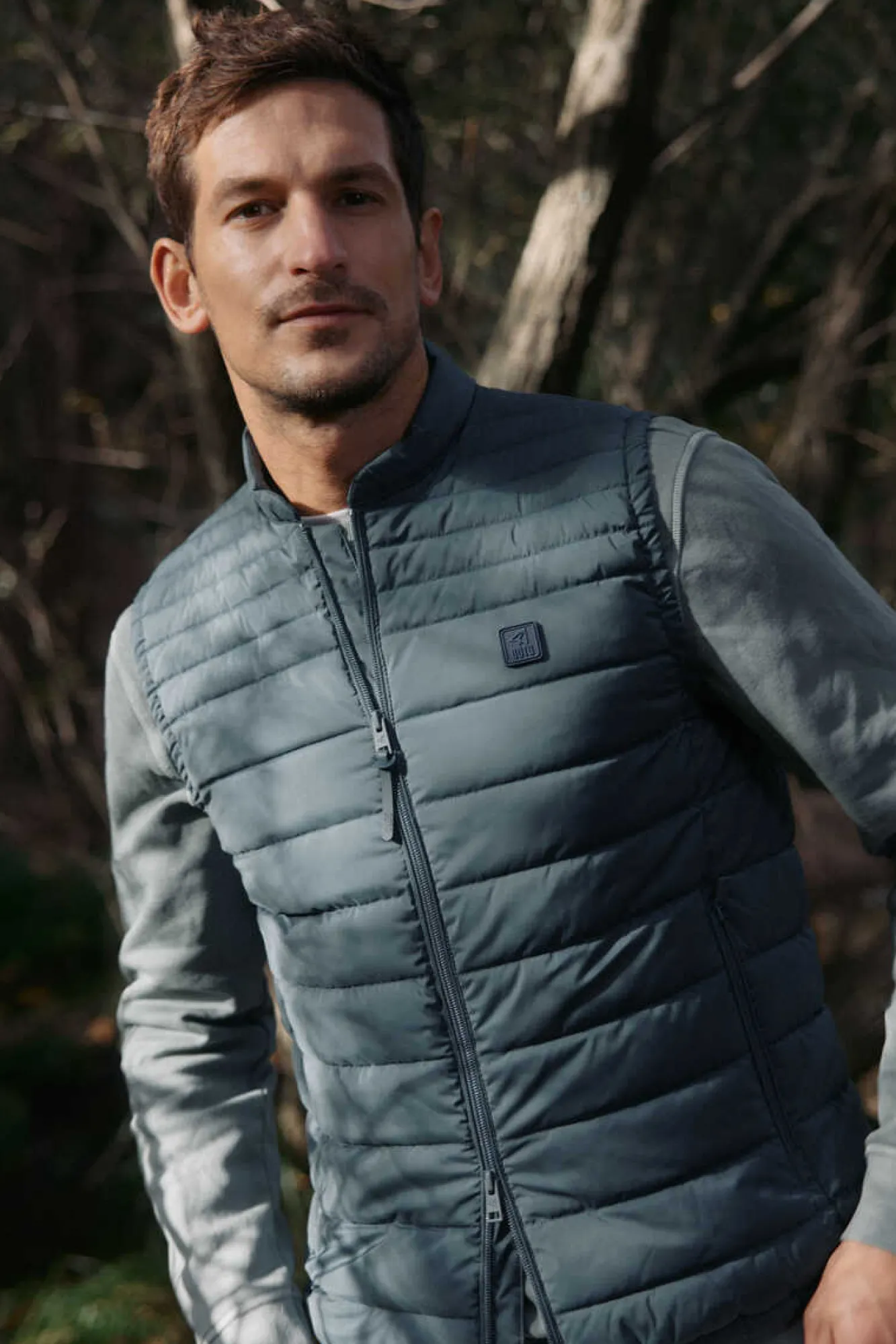 Ooto Colete Alcolchado Ultraleve Impermeavel Azul