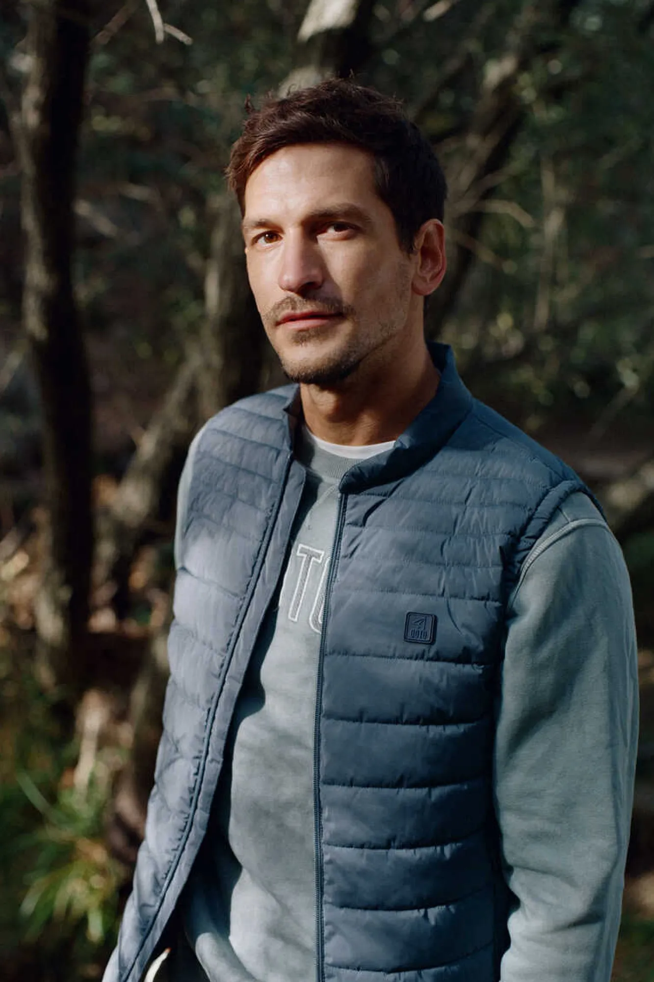 Ooto Colete Alcolchado Ultraleve Impermeavel Azul