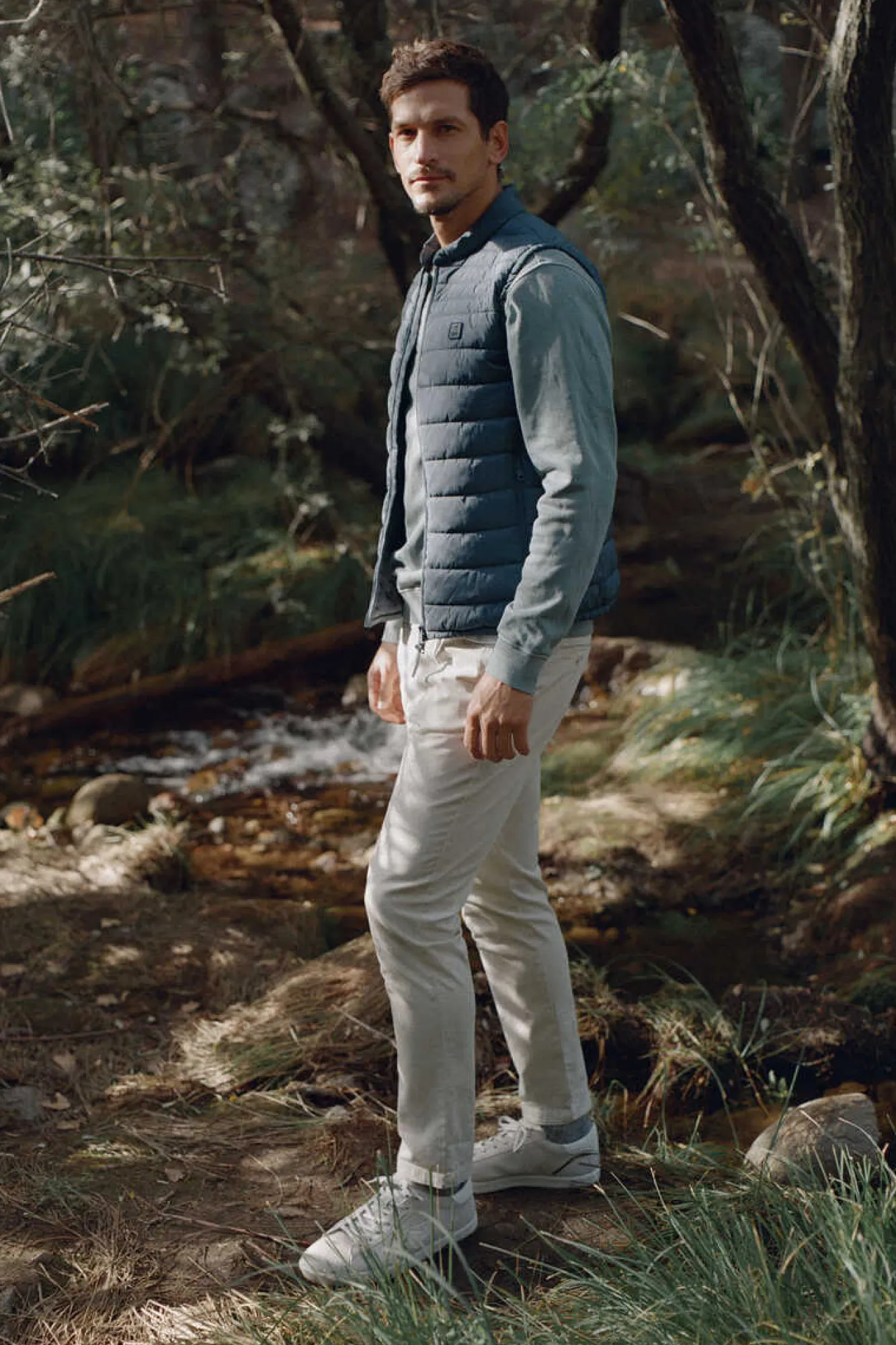 Ooto Colete Alcolchado Ultraleve Impermeavel Azul