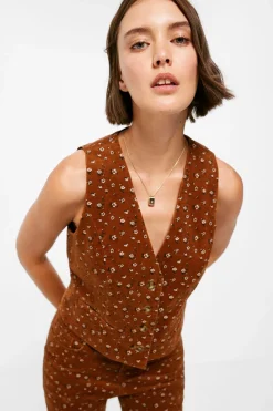 Springfield Coletes-Colete Bombazina Estampado