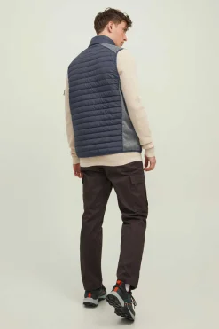 Jack & Jones Colete Capuz Cinza New