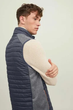 Jack & Jones Colete Capuz Cinza New