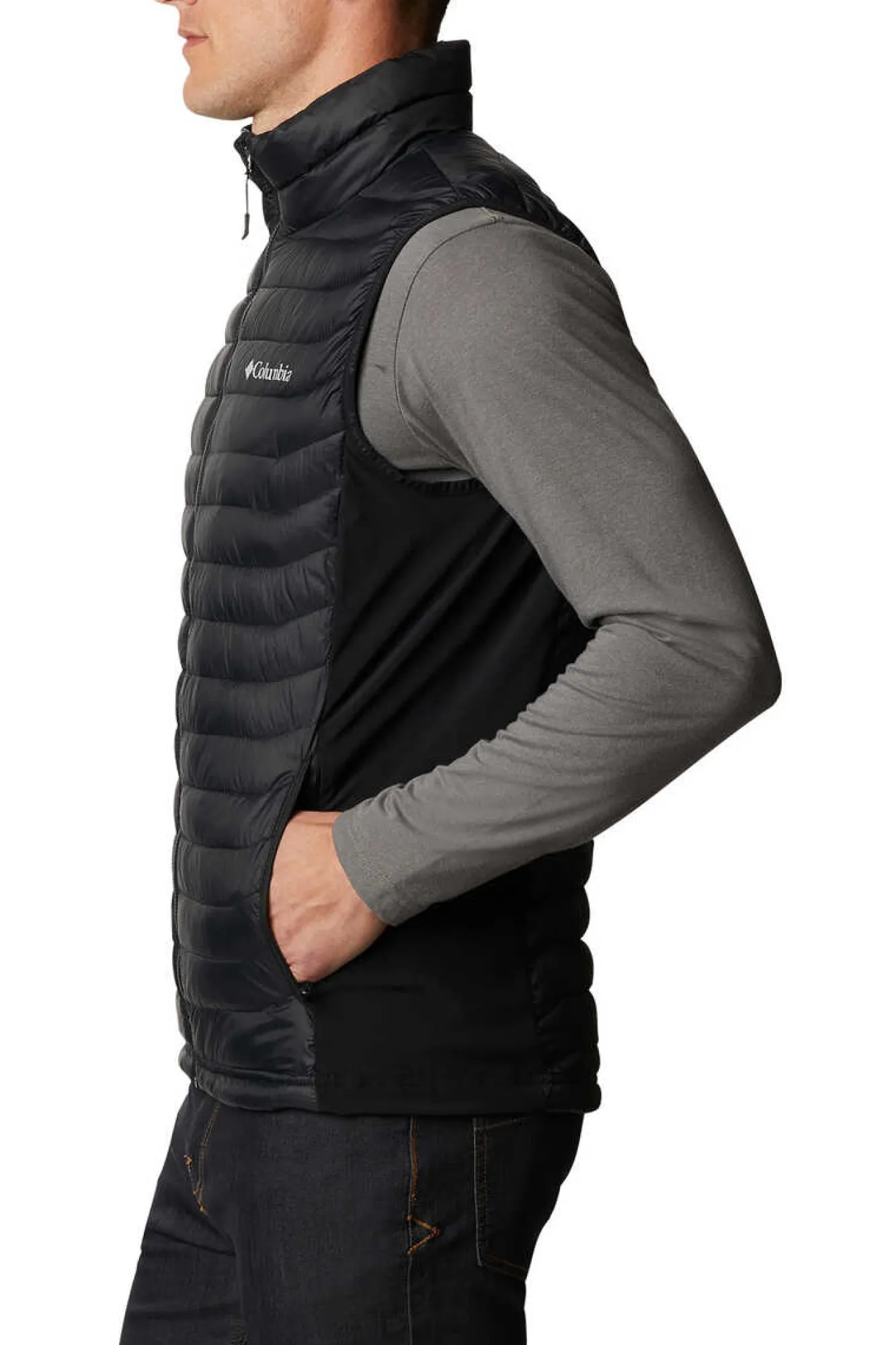 Columbia Colete Powder Pass™ Para Homem Negro Best