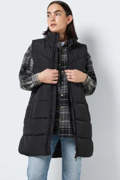 Noisy May Coletes-Colete Comprido Acolchoado