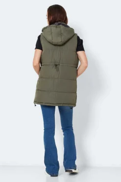 Noisy May Coletes-Colete Comprido Acolchoado