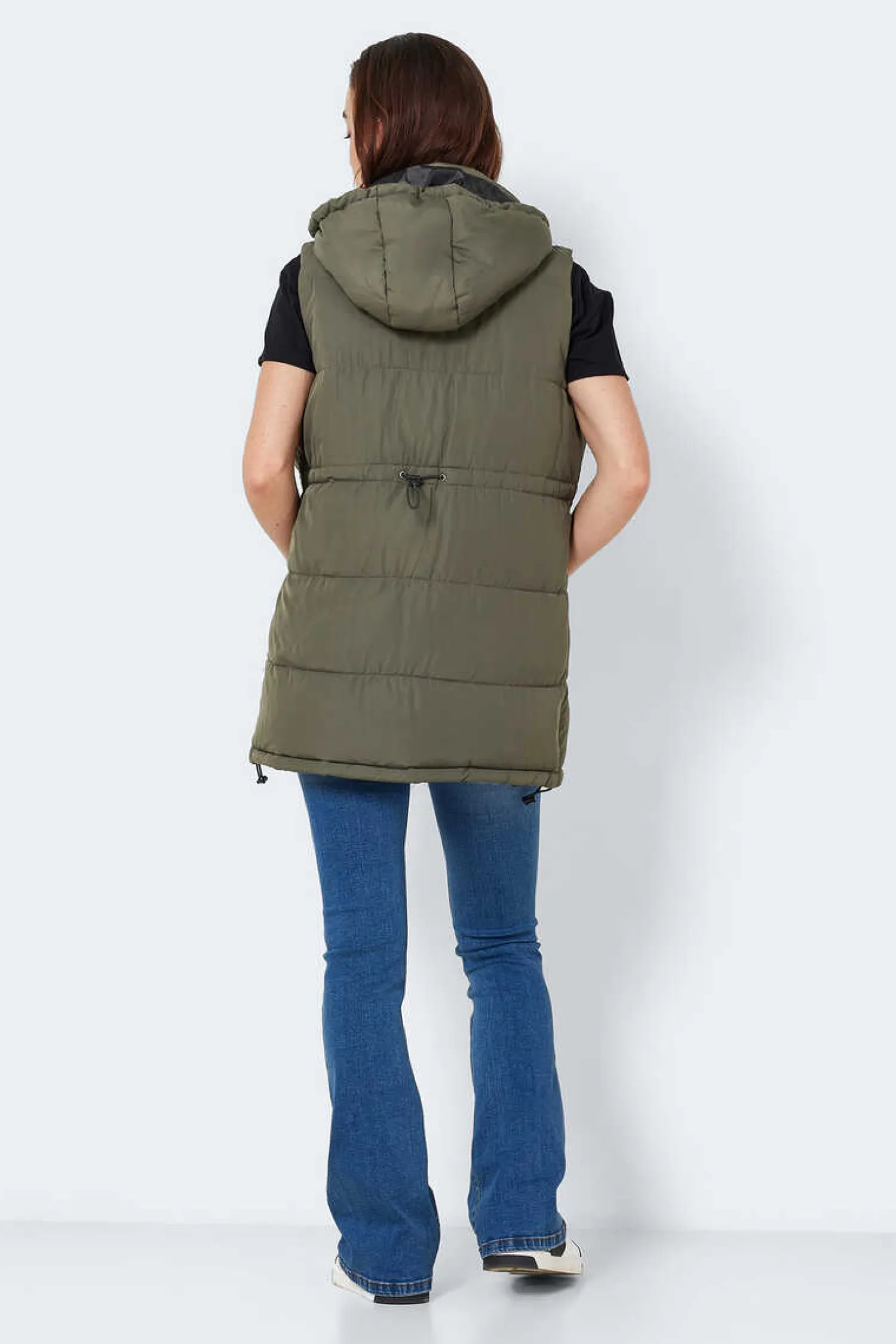 Noisy May Coletes-Colete Comprido Acolchoado