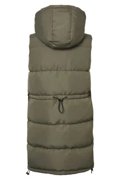 Noisy May Coletes-Colete Comprido Acolchoado