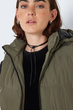 Noisy May Coletes-Colete Comprido Acolchoado