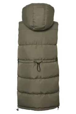 Noisy May Coletes-Colete Comprido Acolchoado