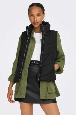 JDY Coletes-Colete Curto Acolchoado