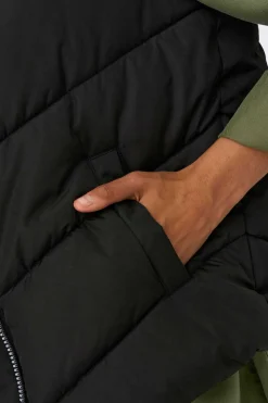 JDY Coletes-Colete Curto Acolchoado