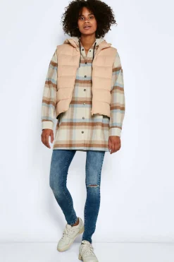 Noisy May Coletes-Colete Curto Acolchoado