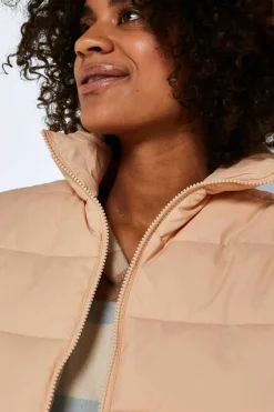 Noisy May Coletes-Colete Curto Acolchoado