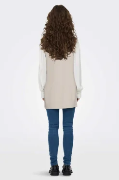 JDY Coletes-Colete De Gola Lapela