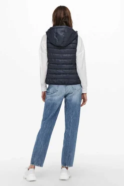 Only Coletes-Colete De Mulher Ultraleve Com Capuz