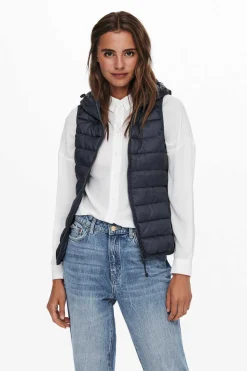 Only Coletes-Colete De Mulher Ultraleve Com Capuz