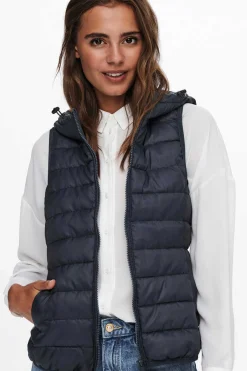 Only Coletes-Colete De Mulher Ultraleve Com Capuz