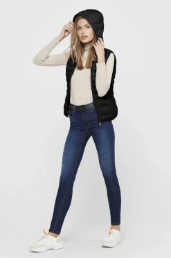 Only Coletes-Colete De Mulher Ultraleve Com Capuz