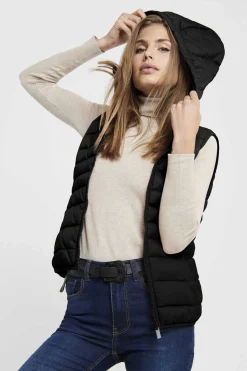 Only Coletes-Colete De Mulher Ultraleve Com Capuz