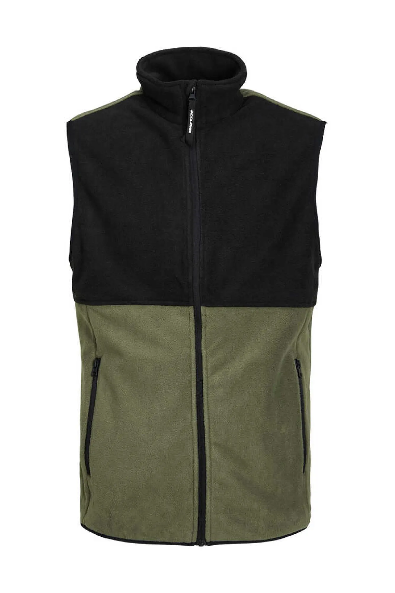 Jack & Jones Colete Polar Bicolor Verde Sale