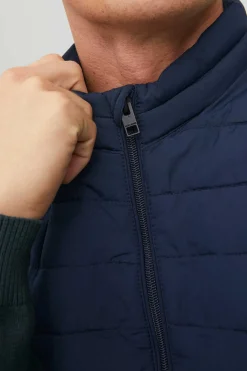 Jack & Jones Colete Puffer Marinho Hot