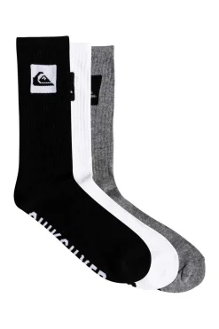 Quiksilver Conjunto De 5 Pares De Meias Natural