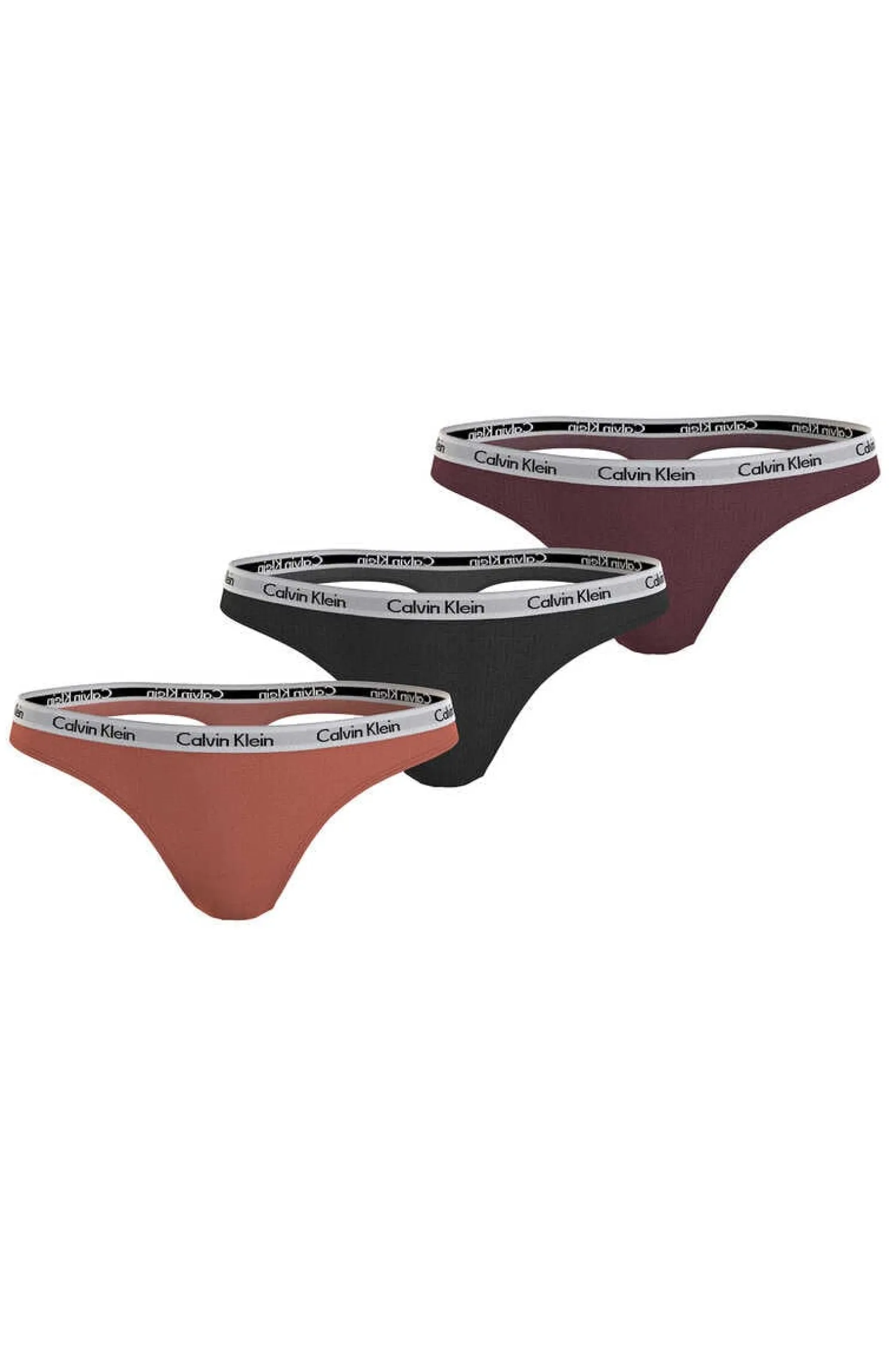 Calvin Klein Calcinhas-Conjunto De 3 Tangas Carousel