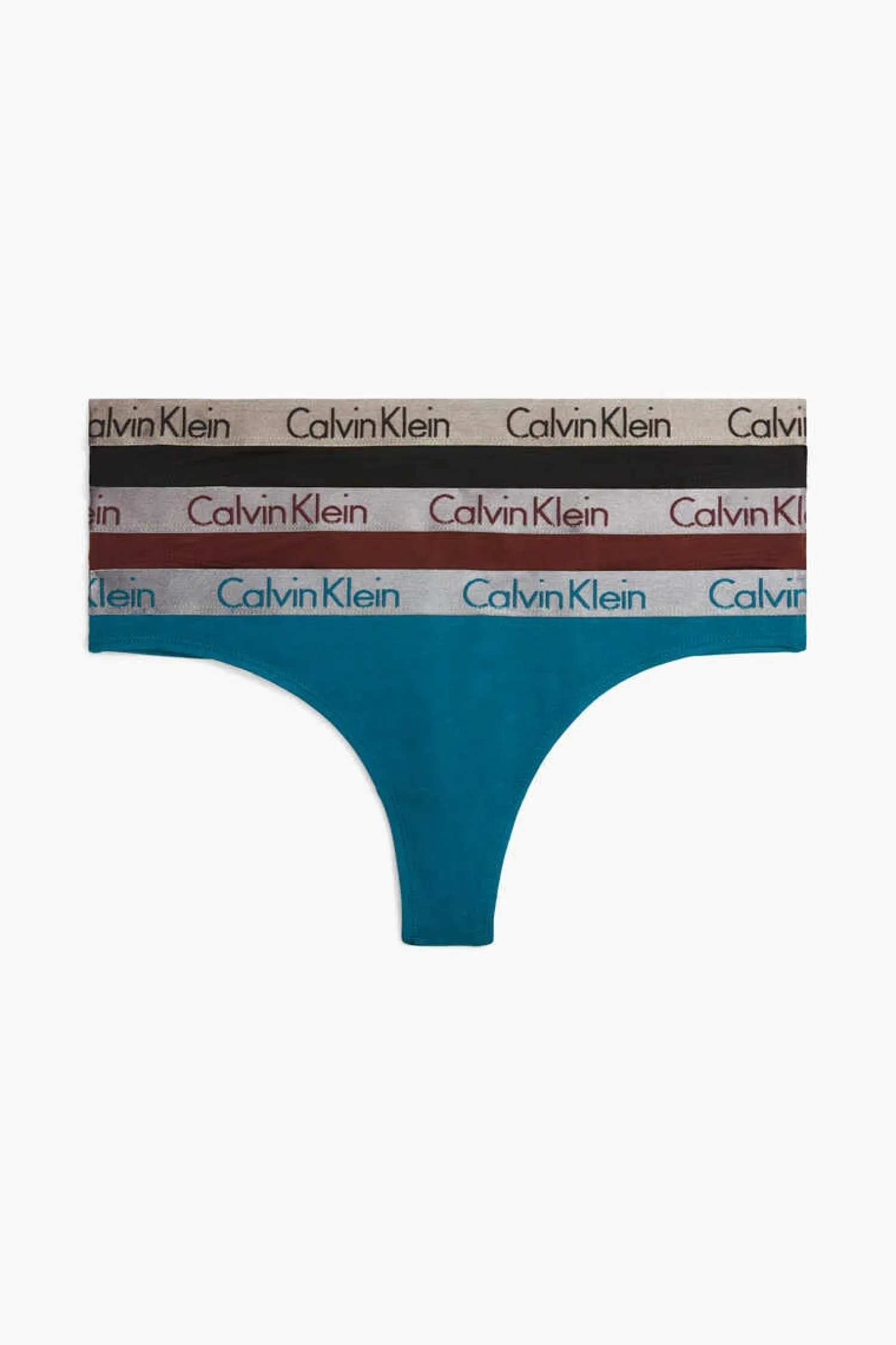 Calvin Klein Calcinhas-Conjunto De 3 Tangas Radiant Cotton
