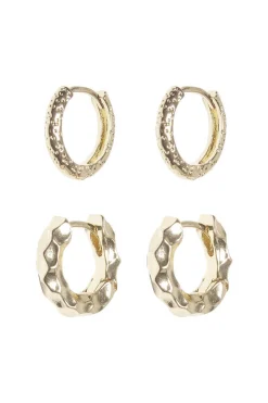 Only Bijuteria-Conjunto De Aros Ornamentados