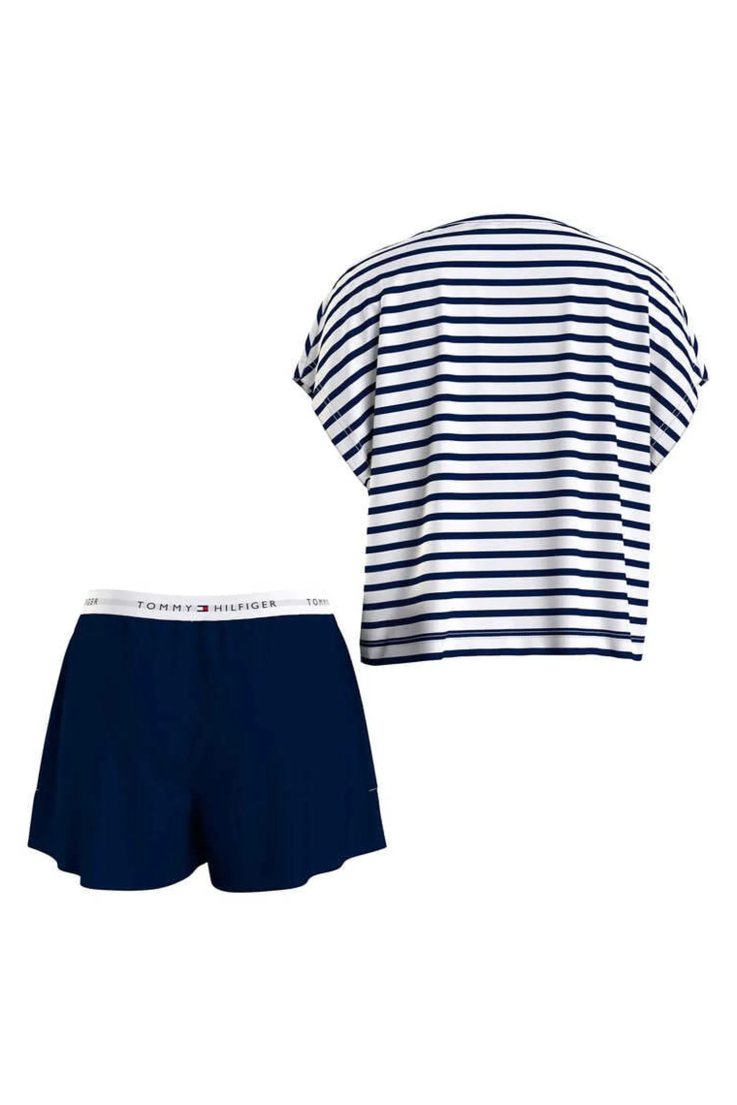Tommy Jeans Pijamas-Conjunto De Calcoes E Camisola As Riscas