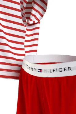 Tommy Jeans Pijamas-Conjunto De Calcoes E Camisola As Riscas